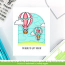 Lawn Cuts Background Hot Foil Plate - Cloud*