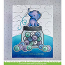 Lawn Cuts Background Hot Foil Plate - Cloud*
