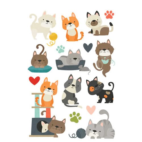 Simple Stories Sticker Book 12/Sheets - Pet Shoppe, 297 pack*