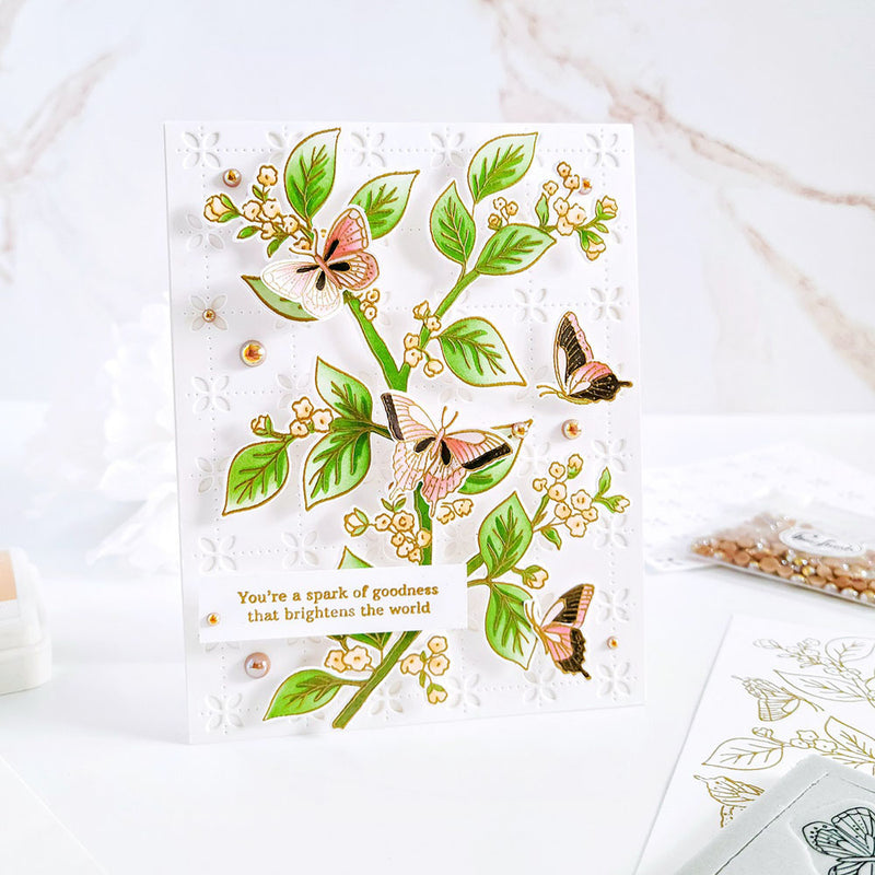 Pinkfresh Studio Die - Botanicals & Butterflies*