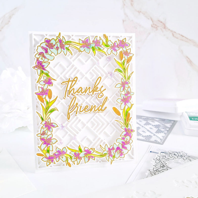 Pinkfresh Studio Die Set - Lily Frame*