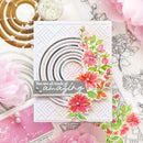 Pinkfresh Studio Slimline Stencils 4"X9" 6 pack - Dahlia Layering*