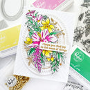 Pinkfresh Studio Slimline Stencils 4"X9" 6 pack - Hibiscus Layering*