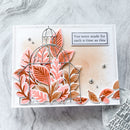 Pinkfresh Studio Stencils 4.25"x 5.25" 4 pack - Fall Foliage Layering*