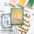Pinkfresh Studio Stencils 4.25"x 5.25" 6 pack - In My Heart Layering*