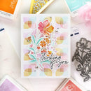 Pinkfresh Studio Stencils 4.25"X5.25" 6/Pkg With Sympathy Layering*