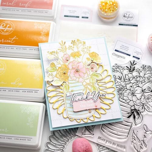 Pinkfresh Studio Die Set - Inky Bouquet*