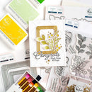 Pinkfresh Studio Clear Stamp Set 6"X8" (15.2cm x  20.3cm) Happy For You*
