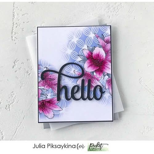 Picket Fence Studios Steel Dies - Lilies For Spring*