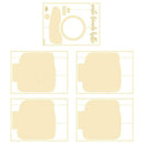 P13 Light Chipboard Album Base 8"X8" - Hello Spring