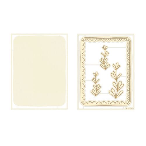 P13 Die-Cut Chipboard Embellishments 6"x 8" - Let Your Creativity Bloom