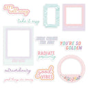 P13 Have Fun ephemera cardstock die-cuts 12-pack  - Frames & Words*