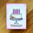 Simon Hurley create. Clear Stamps 6"X9" - Birthday Basics