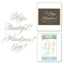Spellbinders Glimmer Hot Foil Plate - Hey Beautiful*