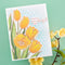 Spellbinders Glimmer Hot Foil Plate & Die Wonderful Tulips- Four Petal*