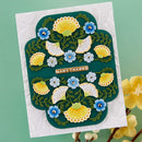 Spellbinders Etched Dies Four Petal Bloom Reflection- Four Petal