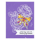 Spellbinders Etched Dies By Simon Hurley - Butterfly Kisses*