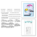 Spellbinders stamp & die set: I've Got You Covered*