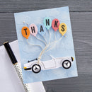 Spellbinders Embossing Folder - Open Road, Head In The Clouds