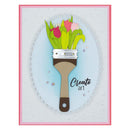 Spellbinders Embossing Folder - Celebrate You Splatter