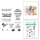 Spellbinders Clear Stamp Set By Becky Roberts - Around The Garden, Add To Cart Too*