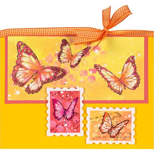 Stampendous Quick Card Panels - Butterfly Bright*