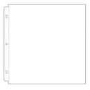Universal Crafts 12"x12" 3 Ring Page Protectors 10 Pack