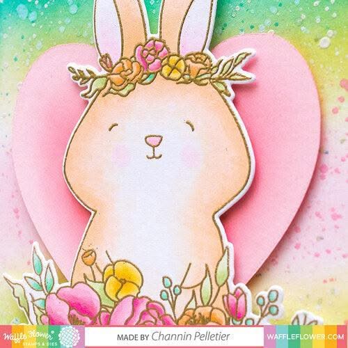 Waffle Flower Die - Rejoice Rabbit*