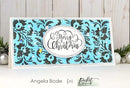 Picket Fence Studios Stencil 4in x 8in - Slim Line Floral*