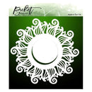 Picket Fence Studios Stencil 6in x 6in - Wave Sun*
