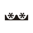 Poppy Crafts Large Border Punch - Snowflake*