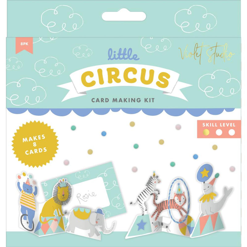 Violet Studio Card Making Kit Little Circus