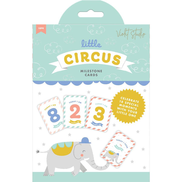 Violet Studio Milestone Cards Little Circus