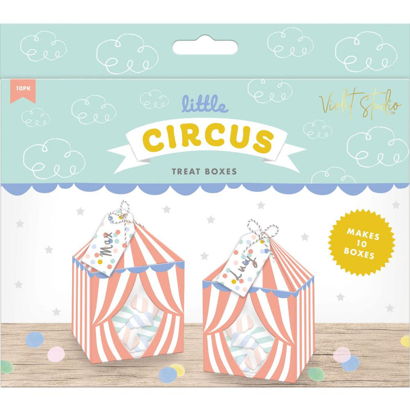 Violet Studio Treat Boxes 10 pack  Little Circus