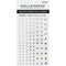 Spellbinders Colour Essentials Gems 108 pack - Gold Mix