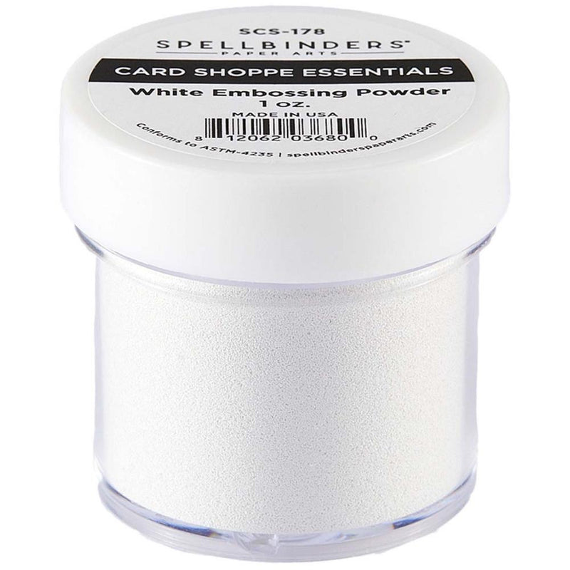 Spellbinders Embossing Powder - White 1 oz.