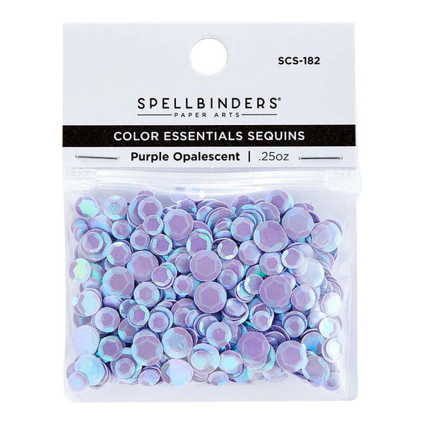 Spellbinders Opalescent Colour Essentials Sequins - Purple – CraftOnline