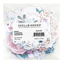 Spellbinders Printed Die-Cuts Floral Friendship Sentiments