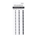 Spellbinders Dimensional Enamel Dots Black & White