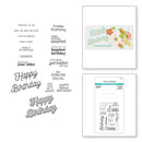 Spellbinders Stamp & Die Set - Many Birthdays