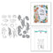 Spellbinders Stamp & Die Set Seahorse Garden By Dawn Woleslagle