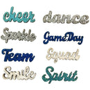 Buttons Galore Sparkling Sentiments 8 Pack - Spirit*