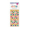 Shimelle Main Character Energy Stickers 106/Pkg - Enamel Dots - Gold Glitter*