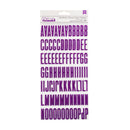 Shimelle Main Character Energy Thickers Stickers 188/Pkg - Alpha Purple Glitter