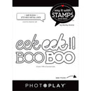 PhotoPlay Say It With Stamps Die Set - Boo/Eek*