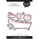 PhotoPlay Say It With Stamps Die Set - Bubble Bath*