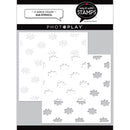 PhotoPlay Say It With Stamps Stencil 6"X6" 2 pack - Clouds*