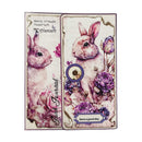 Poppy Crafts Burnt Edge Scrap Paper Pack - Violet Animals