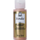 FolkArt Metallic Acrylic Paint 2oz - Radiant Copper