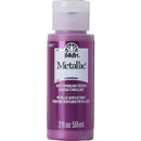 FolkArt Metallic Acrylic Paint 2oz - Sparkling Fuchsia